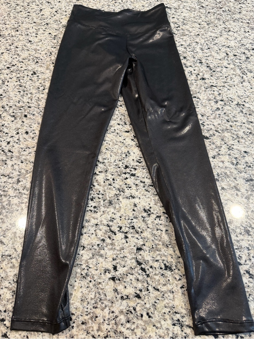 The Children's Place Shiny Black Girls' Leggings